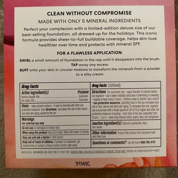 UNOPENED bareMinerals Original Foundation Light 08 - Picture 3 of 3